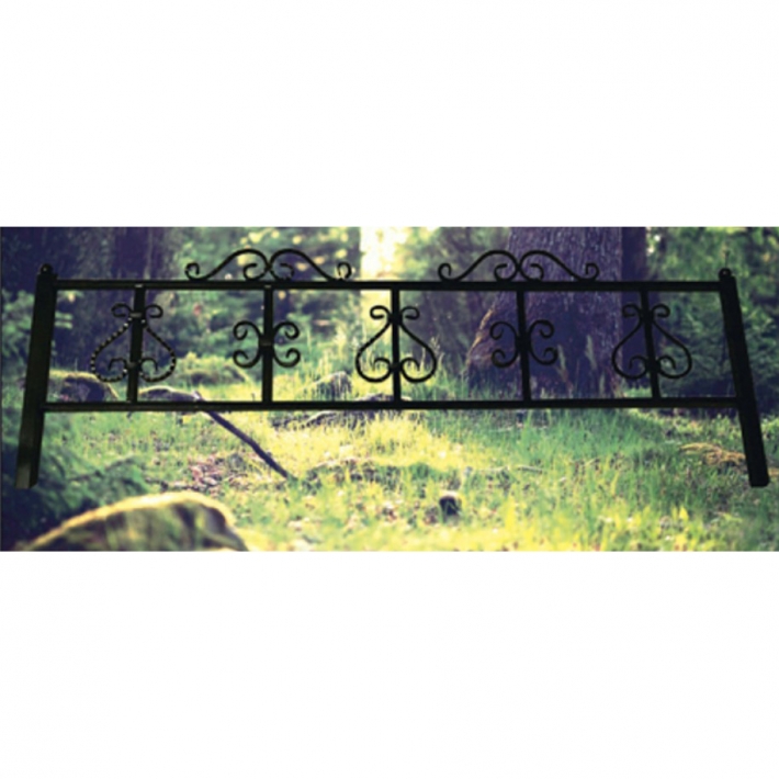 Кованая ограда ок-25